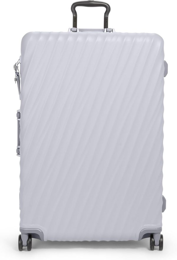 19 Degree Frame Extended Trip 4 Wheel Packing Case - Lightweight Suitcase - Hard Shell Luggage - 30.0" X 20.5" X 11.0" - Pearl Grey Texture